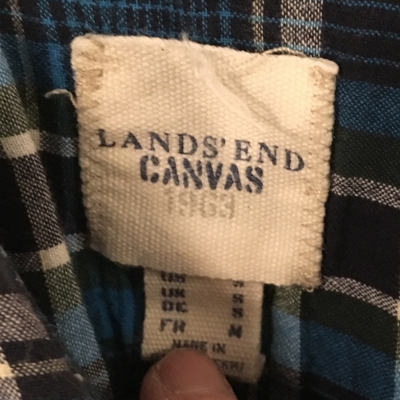 Lands End Canvas button down - Picture 2 of 2